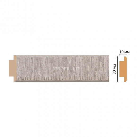 Молдинг DECOMASTER 110-19 (30x10x2400) цвет Жемчужный