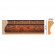 Молдинг DECOMASTER 151-767 (50x22x2400) цвет Красное дерево с золотом Молдинг DECOMASTER 151-767 (50x22x2400) цвет Красное дерево с золотом