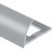 Алюминиевый профиль для плитки С-образный 12 мм PV18-34 темно-серый Ral 7000 2,7 м