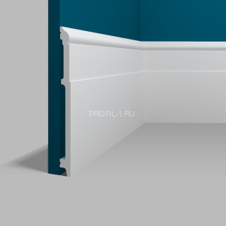 Напольный плинтус Перфект Плюс P115 белый ударопрочный 15х183 мм 2 м Напольный плинтус Перфект Плюс P115 белый ударопрочный 15х183 мм 2 м