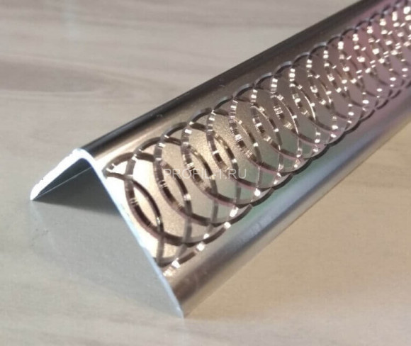 Алюминиевый уголок 15х15 мм ПН-15х15 серебро матовое гравировка 2.7 м Алюминиевый уголок 15х15 мм ПН-15х15 серебро матовое гравировка 2.7 м