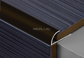 Профиль С-образный алюминий 10 мм ПО-9 черный глянец 2,7 м Профиль С-образный алюминий 10 мм ПО-9 черный глянец 2,7 м