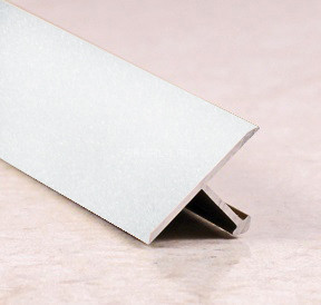 Т-образный профиль 13 мм алюминий ПТ-13 белый муар 2,7 м