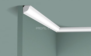 Гибкий потолочный плинтус Orac Decor Duropolymer CX132F белый полистирол 20х20 мм 2м Гибкий потолочный плинтус Orac Decor Duropolymer CX132F белый полистирол 20х20 мм 2м