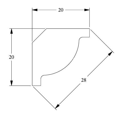 Гибкий потолочный плинтус Orac Decor Duropolymer CX132F белый полистирол 20х20 мм 2м Гибкий потолочный плинтус Orac Decor Duropolymer CX132F белый полистирол 20х20 мм 2м