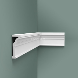 Молдинг Orac Decor Purotouch P4000 белый из полиуретана 55х145 мм 200 см Молдинг Orac Decor Purotouch P4000 белый из полиуретана 55х145 мм 200 см