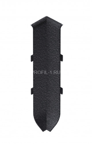Угол внутренний для напольного плинтуса 60 мм NEEXY I-AKBD60-SBL муар черный Угол внутренний для напольного плинтуса 60 мм NEEXY I-AKBD60-SBL муар черный