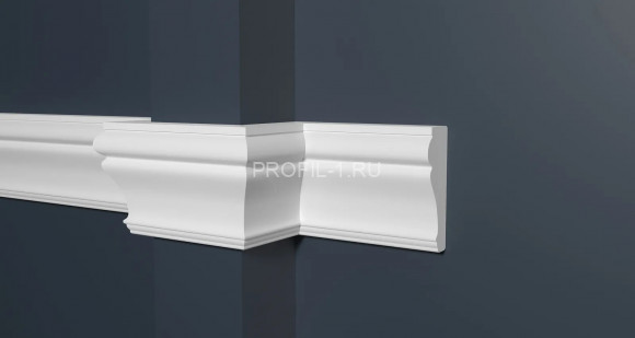 Молдинг Decor-Dizayn 161 A полистирол белый, под покраску 60х20х2000 мм Молдинг Decor-Dizayn 161 A полистирол белый, под покраску 60х20х2000 мм