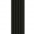 Реечная настенная панель VOX LINERIO S-LINE черная 2650х122х12 мм