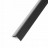 Алюминиевый уголок 16х16 мм ПН-16х16 черный матовый 2.7 м