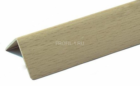 Гибкий уголок ПВХ 25х25 Lemal U25x25 0042 под дерево 2,75 м (25 штук)