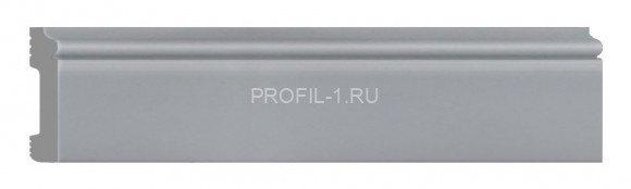 Плинтус напольный DECOMASTER D005-118ДМ (79x13x2400) с кабель-каналом Серый