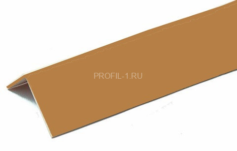 Пластиковый уголок 30х30 Cezar 104 Карамель 2,75 м (25 штук)
