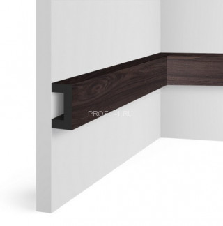 Молдинг 20х40 мм HiWood LB40 BR395 под дерево 2,7 м Молдинг 20х40 мм HiWood LB40 BR395 под дерево 2,7 м