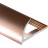 Профиль С-образный алюминий для плитки 10 мм PV08-15 eco розовый блестящий 2,7 м