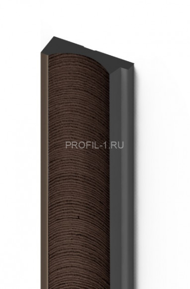 Финишный молдинг HiWood LF139A BR354 под дерево 12х32 мм 2,7 м Финишный молдинг HiWood LF139A BR354 под дерево 12х32 мм 2,7 м