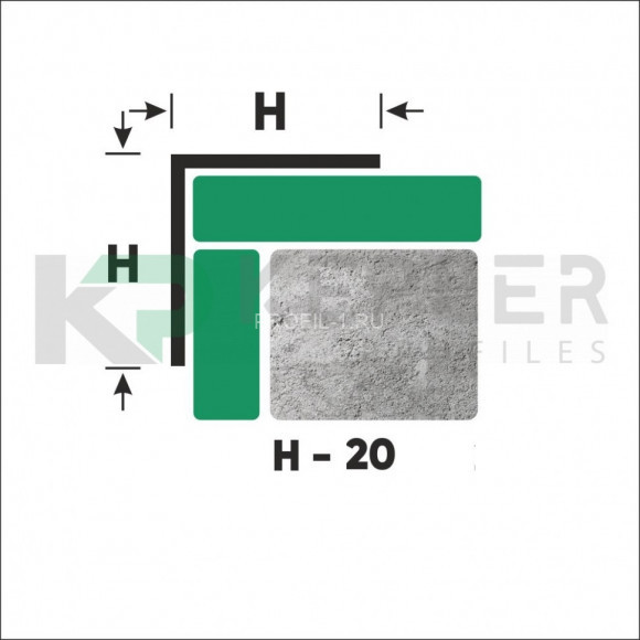 Декоративный уголок 20х20 мм из нержавеющей стали SS 304 FSAP002-20-RP S.S.304 розовое золото полированное 3 м