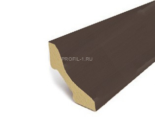 Галтель ПВХ Lemal вогнутая 20х20 мм Цвет 0525 Под дерево 2,7 м