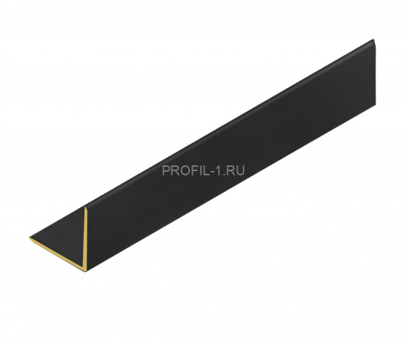 Латунный уголок 20х20 мм ЛПН-20х20 черный матовый 2.7 м Латунный уголок 20х20 мм ЛПН-20х20 черный матовый 2.7 м