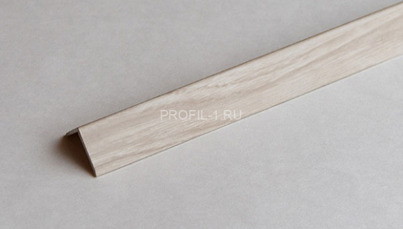 Гибкий уголок ПВХ 25х25 Lemal U25x25 0102 под дерево 2,75 м (25 штук)