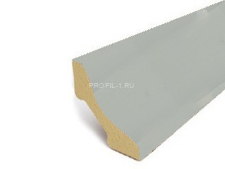 Галтель ПВХ Lemal вогнутая 20х20 мм Цвет 1342 Серый 2,7 м