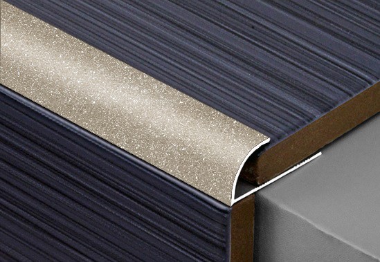 Профиль С-образный алюминий 10 мм ПО-9 серый муар  2,7 м