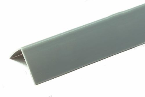 Пластиковый уголок 30х30 Cezar 106 Teмнo-серый 2,75 м