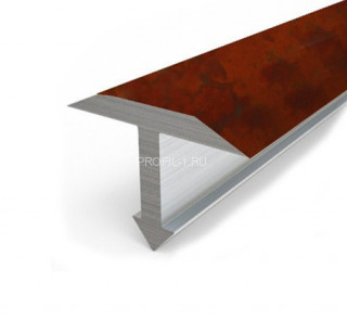 Алюминиевый профиль Т-образный 26 мм Т-26 КД Пробка 2,7 м (упаковка 10 штук)