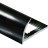 Профиль С-образный алюминий для плитки 10 мм PV08-19 eco черный блестящий 2,7 м