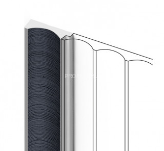 Финишный молдинг HiWood LF139A BU20 под дерево 12х32 мм 2,7 м Финишный молдинг HiWood LF139A BU20 под дерево 12х32 мм 2,7 м