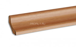 Галтель ПВХ Lemal вогнутая 20х20 мм Цвет 8520 Орех грецкий 2,7 м