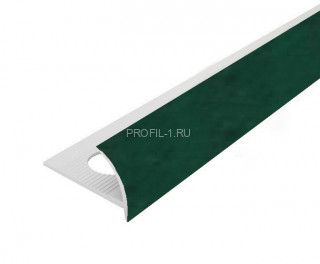 С-профиль ПВХ для плитки 9 мм Cezar 219 Черепаха мраморная 2,5 м (10 штук)