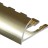 Профиль для плитки С-образный алюминий гибкий 8 мм PV19-13 песок блестящий 2,7 м