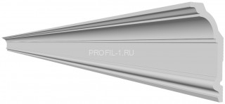 Потолочный плинтус Glanzepol GP-113 белый полистирол 101х45 мм 2 м