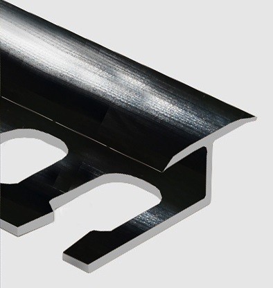 Профиль Т-образный гибкий 16 мм алюминий PV42-19 черный блестящий 2,7 м