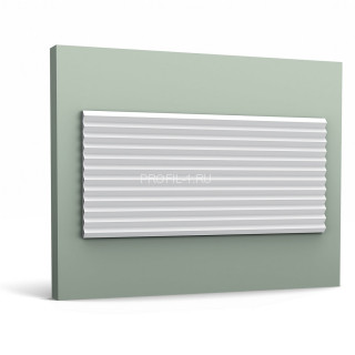 Декоративная панель 3D Orac Decor W108-2600 белая из полиуретана 18х250х2600 мм