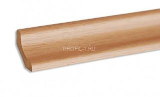 Галтель ПВХ Lemal вогнутая 20х20 мм Цвет 8538 Дуб новый 2,7 м