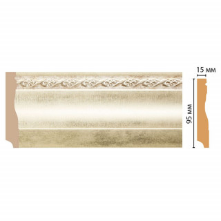 Плинтус напольный DECOMASTER 153-937 ДМ (95x12x2400) цвет Шампань