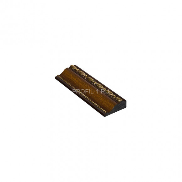 Молдинг DECOMASTER 161-51 (60x22x2400) цвет Коричневый с золотом Молдинг DECOMASTER 161-51 (60x22x2400) цвет Коричневый с золотом
