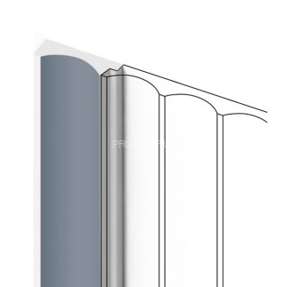 Финишный молдинг HiWood LF139A BU29 серый 12х32 мм 2,7 м Финишный молдинг HiWood LF139A BU29 серый 12х32 мм 2,7 м