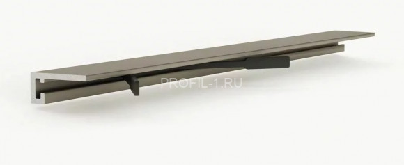 Алюминиевый микроплинтус Laconistiq micro 19 светлый шампань 2.45м
