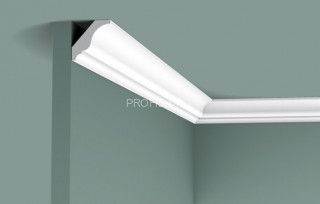 Потолочный плинтус Orac Decor Duropolymer CX154 белый полистирол 30х30 мм 2м