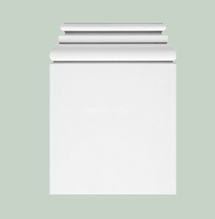 База пилястры Orac Decor K254 белая полиуретан 535х390 мм