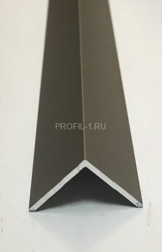 Алюминиевый уголок 29х29 ПБ29х29х1 шампань матовая 3 м Алюминиевый уголок 29х29 ПБ29х29х1 шампань матовая 3 м