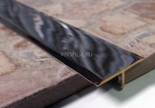 Латунный профиль Т-образный 14мм (FG14) Cezar PVL40 L хром 2,7м Латунный профиль Т-образный 14мм (FG14) Cezar PVL40 L хром 2,7м