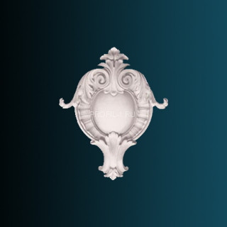 Декоративный орнамент Перфект G2091 белый 372х305х32 мм