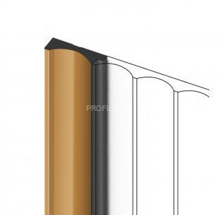 Финишный молдинг HiWood LF139A G365 бежевый 12х32 мм 2,7 м Финишный молдинг HiWood LF139A G365 бежевый 12х32 мм 2,7 м