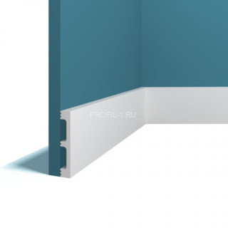 Напольный плинтус Перфект Плюс P88 белый дюрополимер 13х80 мм 200 см Напольный плинтус Перфект Плюс P88 белый дюрополимер 13х80 мм 200 см