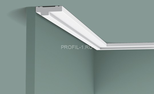 Потолочный плинтус Orac Decor Duropolymer CX160 белый полистирол 13х39 мм 2м