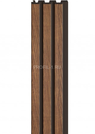 Реечная настенная панель VOX LINERIO M-LINE мокка 2650х122х12 мм Реечная настенная панель VOX LINERIO M-LINE мокка 2650х122х12 мм